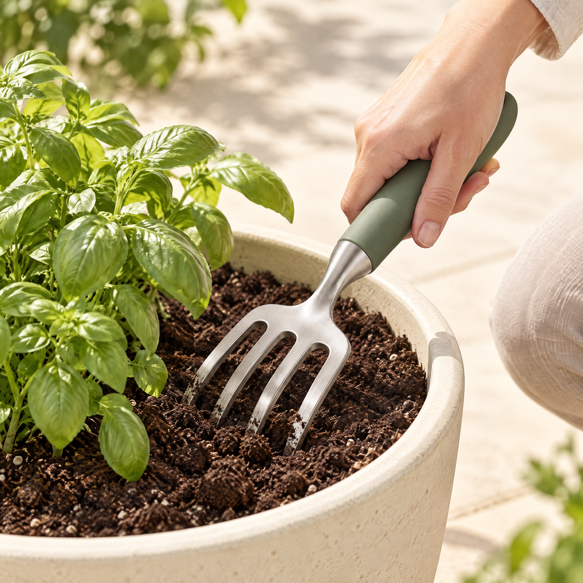 Varenmoris™ Stainless Steel Hand Garden Fork