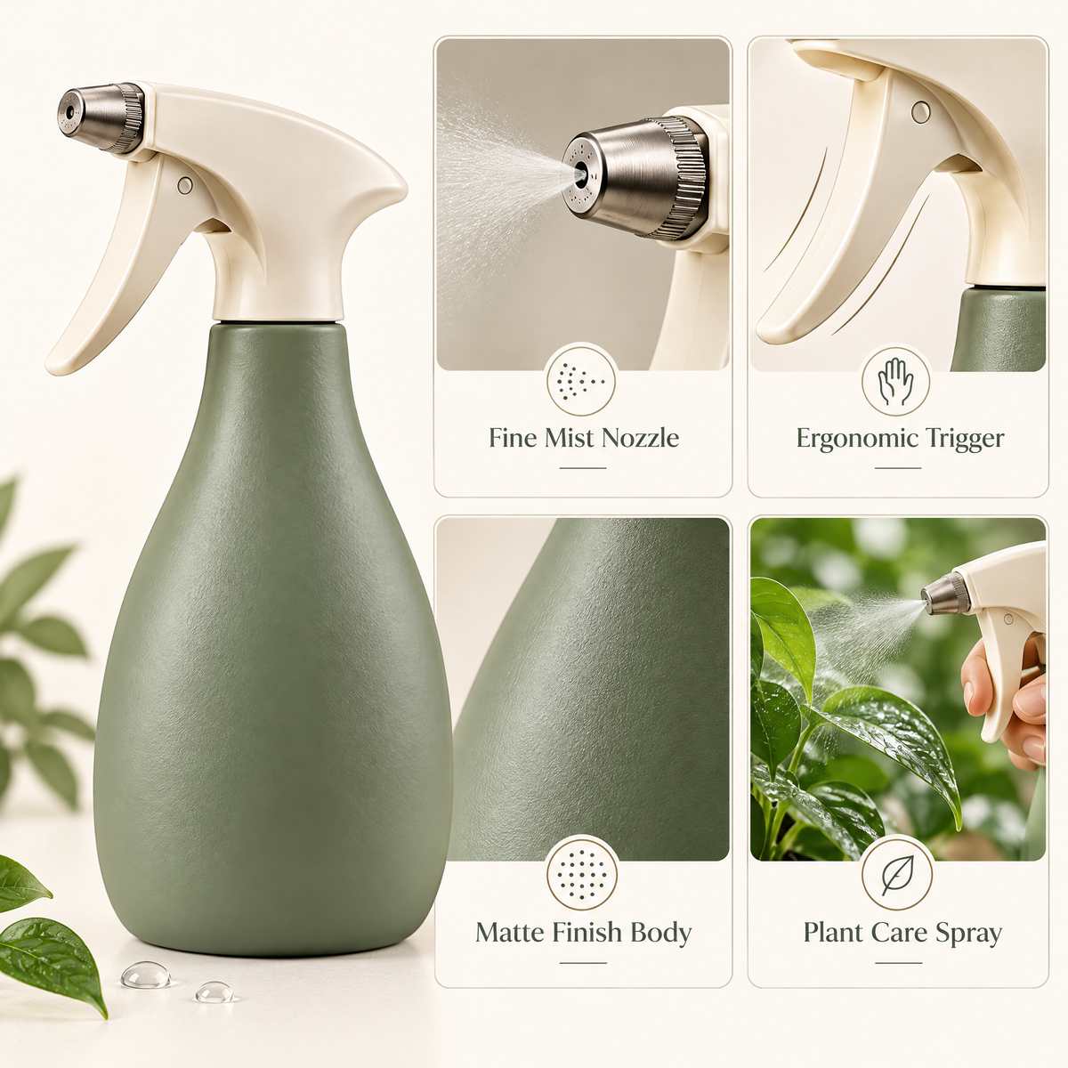 Varenmoris™ Garden Mist & Spray Bottle