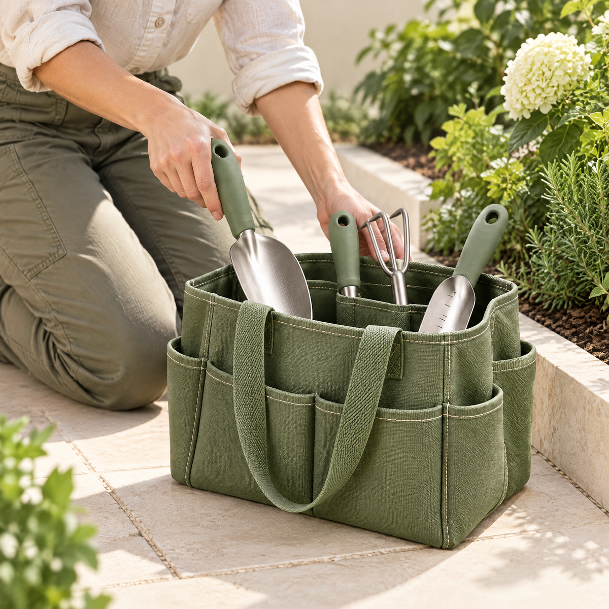 Varenmoris™ Garden Tool Tote Set