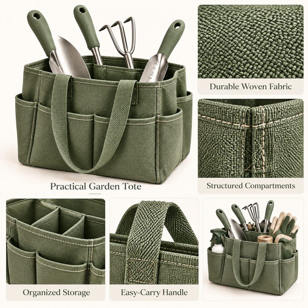 Varenmoris™ Garden Tool Tote Set